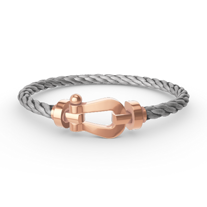 [Riva Jewelry]ARMBAND "FORCE LARGE HORSESHOE" - ROSÉGOLD