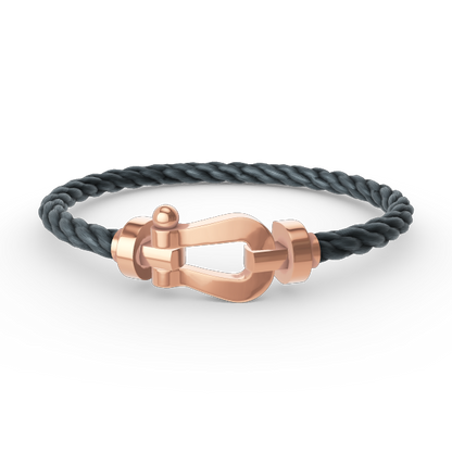 [Riva Jewelry]ARMBAND "FORCE LARGE HORSESHOE" - ROSÉGOLD