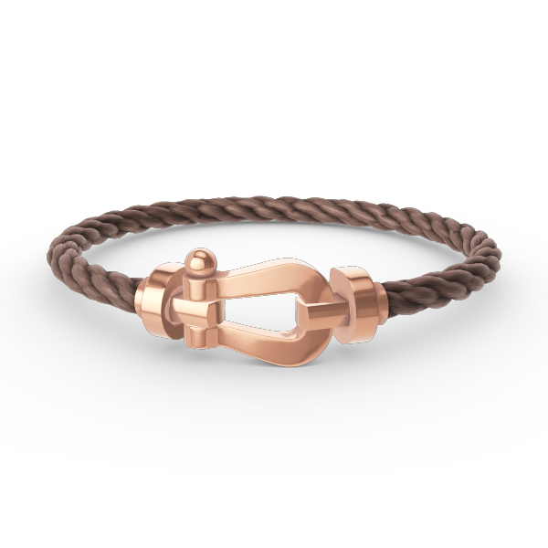 [Riva Jewelry]ARMBAND "FORCE LARGE HORSESHOE" - ROSÉGOLD