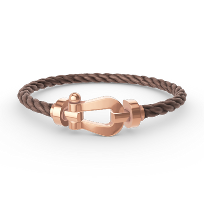 [Riva Jewelry]ARMBAND "FORCE LARGE HORSESHOE" - ROSÉGOLD