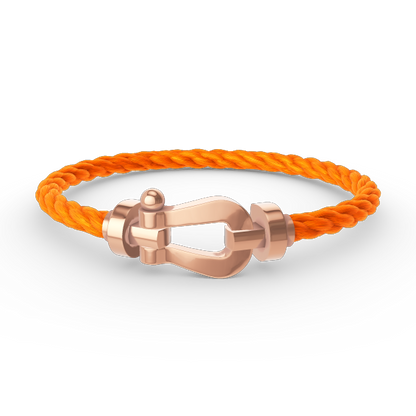 [Riva Jewelry]ARMBAND "FORCE LARGE HORSESHOE" - ROSÉGOLD