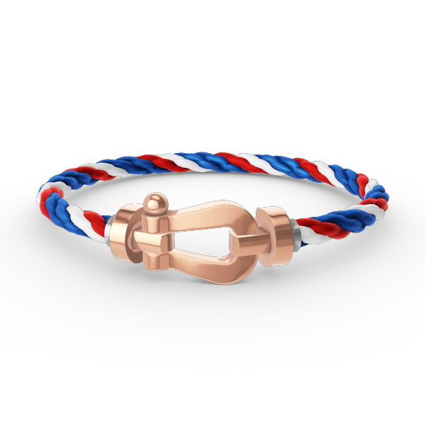 [Riva Jewelry]ARMBAND "FORCE LARGE HORSESHOE" - ROSÉGOLD