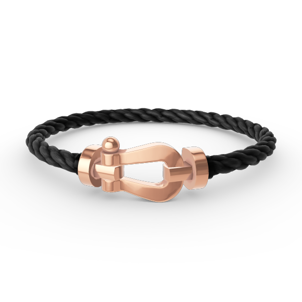 [Riva Jewelry]ARMBAND "FORCE LARGE HORSESHOE" - ROSÉGOLD