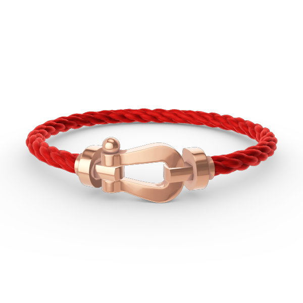 [Riva Jewelry]ARMBAND "FORCE LARGE HORSESHOE" - ROSÉGOLD