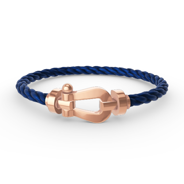 [Riva Jewelry]ARMBAND "FORCE LARGE HORSESHOE" - ROSÉGOLD
