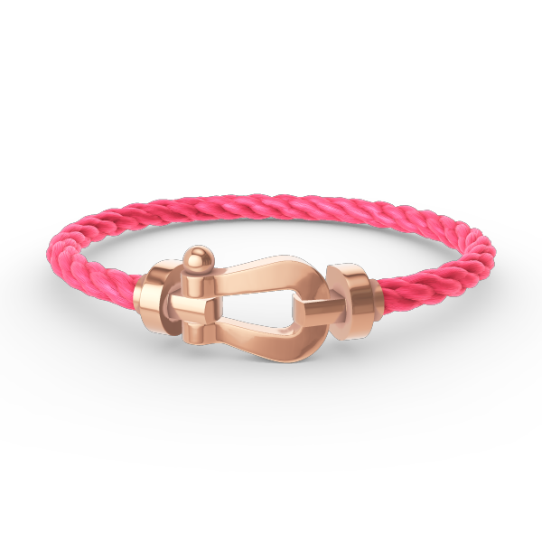 [Riva Jewelry]ARMBAND "FORCE LARGE HORSESHOE" - ROSÉGOLD