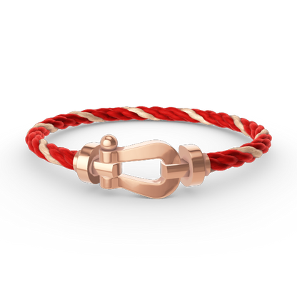 [Riva Jewelry]ARMBAND "FORCE LARGE HORSESHOE" - ROSÉGOLD