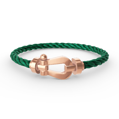 [Riva Jewelry]ARMBAND "FORCE LARGE HORSESHOE" - ROSÉGOLD