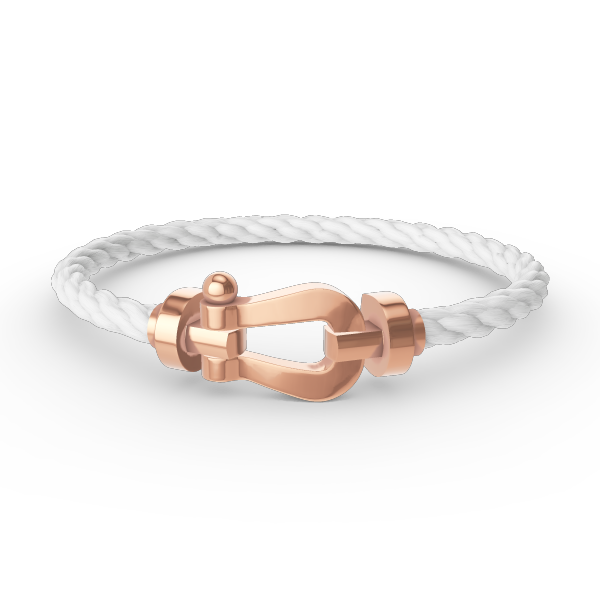 [Riva Jewelry]ARMBAND "FORCE LARGE HORSESHOE" - ROSÉGOLD