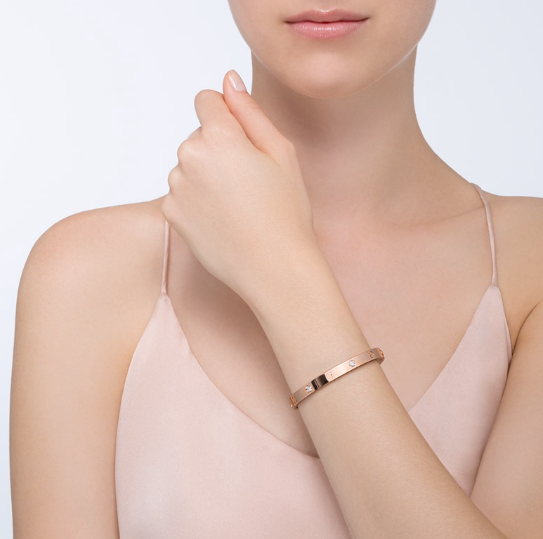 [Riva Jewelry ]LOVE BRACELET 6.1MM 4 DIAMONDS