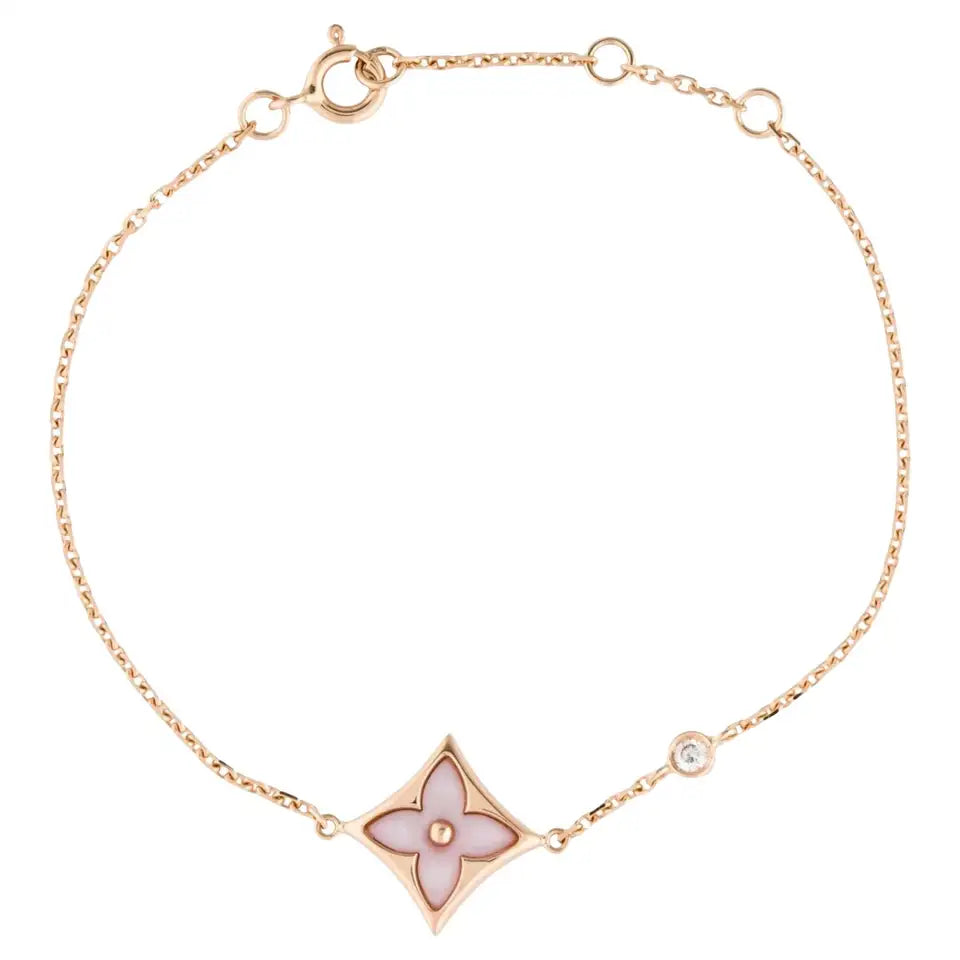 [Riva Jewelry]STAR 1 DIAMANT ROSÉGOLD ARMREIF