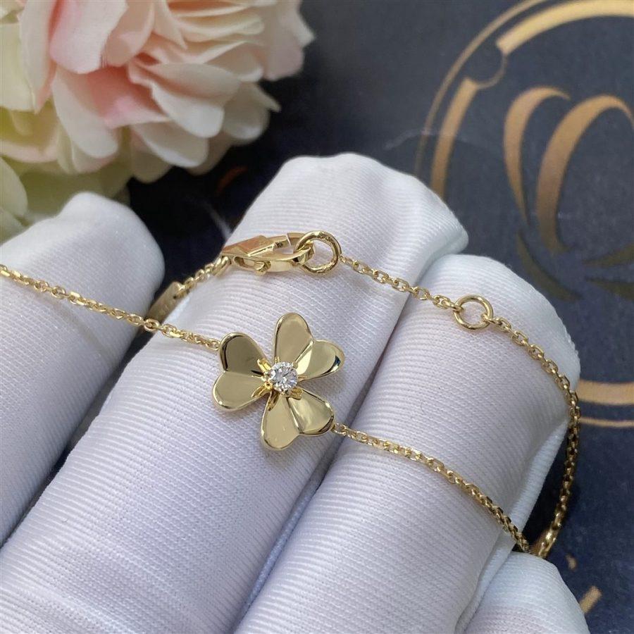 [Riva Jewelry ]FRIVOLE GOLD FLOWER BRACELET