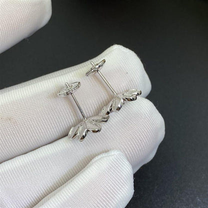 [Riva Jewelry ]FRIVOLE MINI SILVER FLOWER EARRINGS
