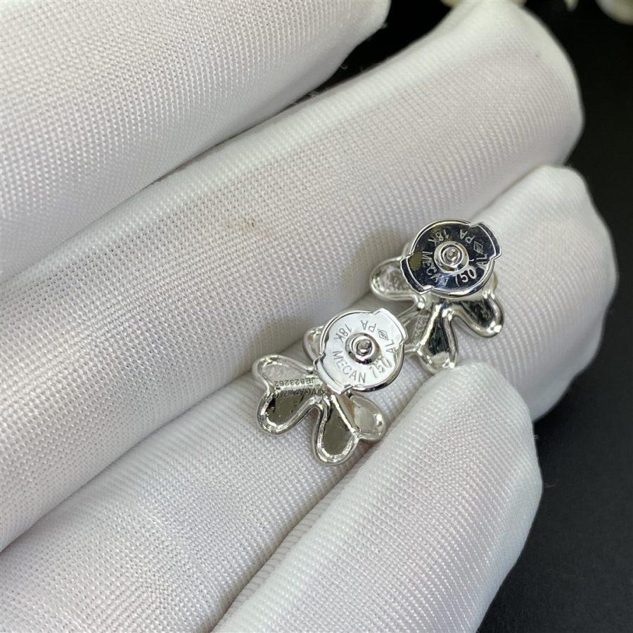 [Riva Jewelry ]FRIVOLE MINI SILVER FLOWER EARRINGS