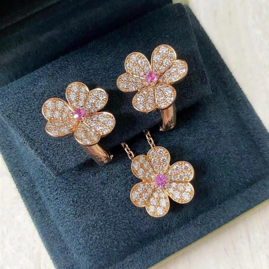 [Riva Jewelry]PAVÉ-DIAMANT-SCHMETTERLING-ANHÄNGERKETTE
