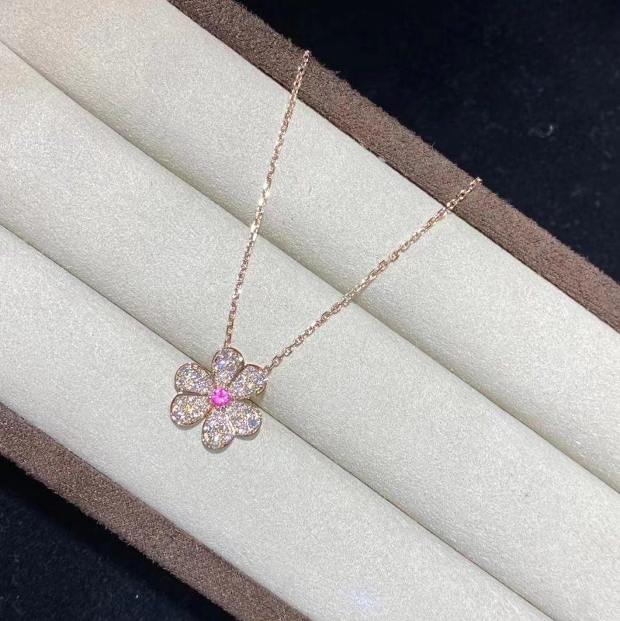 [Riva Jewelry]PAVÉ-DIAMANT-SCHMETTERLING-ANHÄNGERKETTE