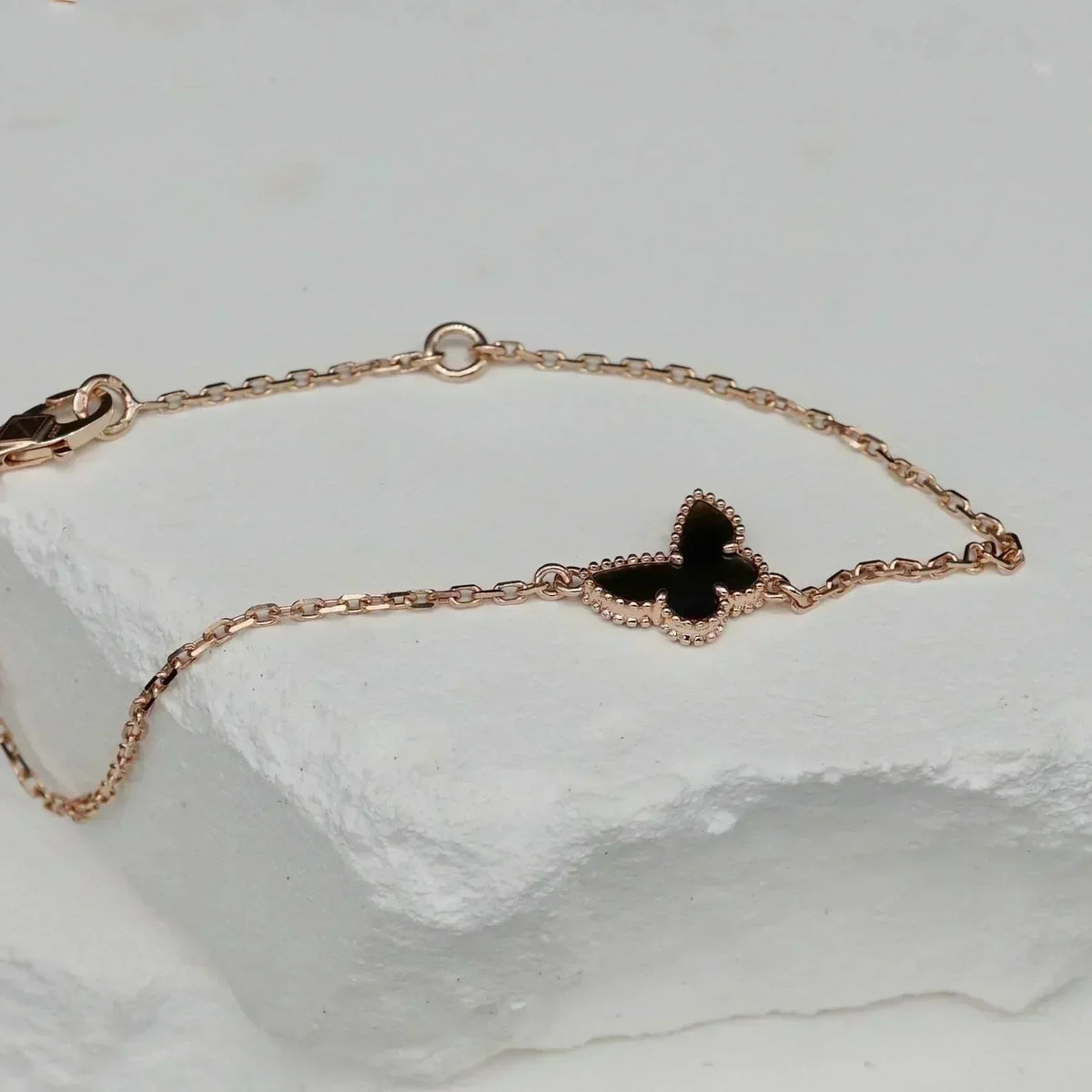 [Riva Jewelry ]BUTTERFLY ONYX  BUTTERFLY BRACELET