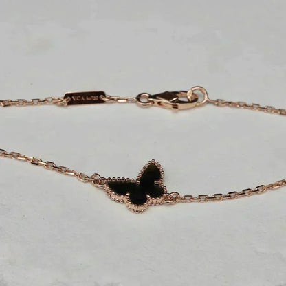 [Riva Jewelry ]BUTTERFLY ONYX  BUTTERFLY BRACELET