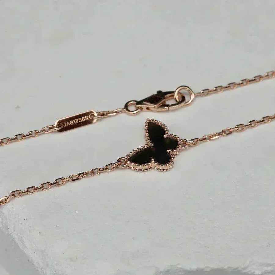 [Riva Jewelry ]BUTTERFLY ONYX  BUTTERFLY BRACELET