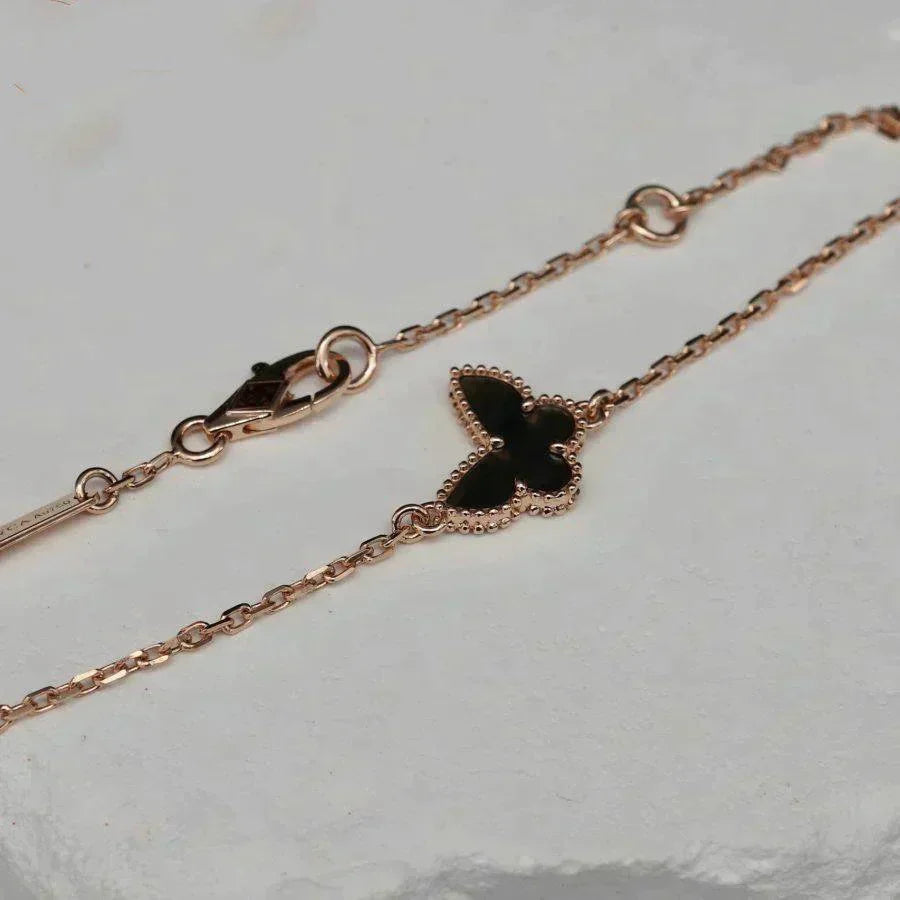 [Riva Jewelry ]BUTTERFLY ONYX  BUTTERFLY BRACELET
