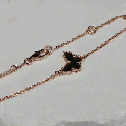[Riva Jewelry ]BUTTERFLY ONYX  BUTTERFLY BRACELET