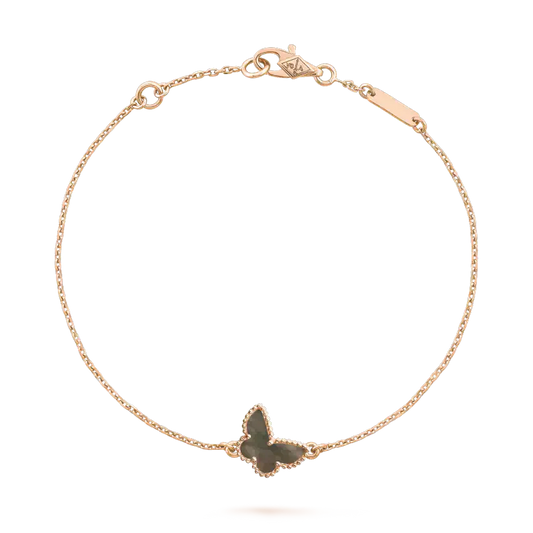 [Riva Jewelry ]BUTTERFLY ONYX  BUTTERFLY BRACELET