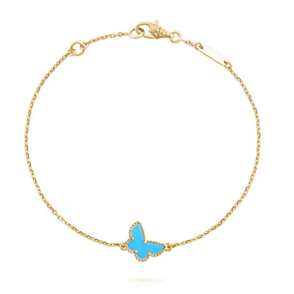 [Riva Jewelry ]BUTTERFLY TURQUOISE BUTTERFLY BRACELET