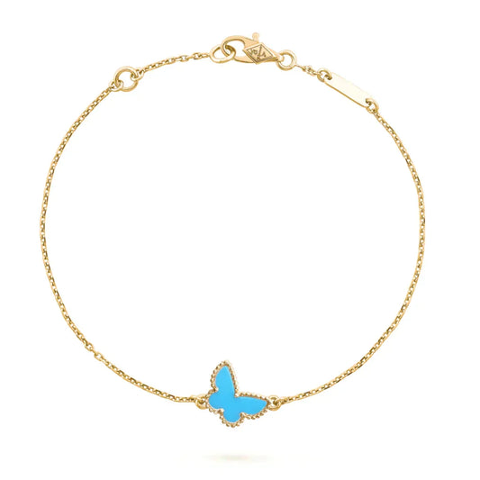[Riva Jewelry ]BUTTERFLY TURQUOISE BUTTERFLY BRACELET