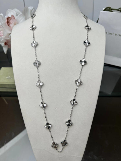 [Riva Jewelry ]CLOVER 20 MOTIFS  LASER SILVER