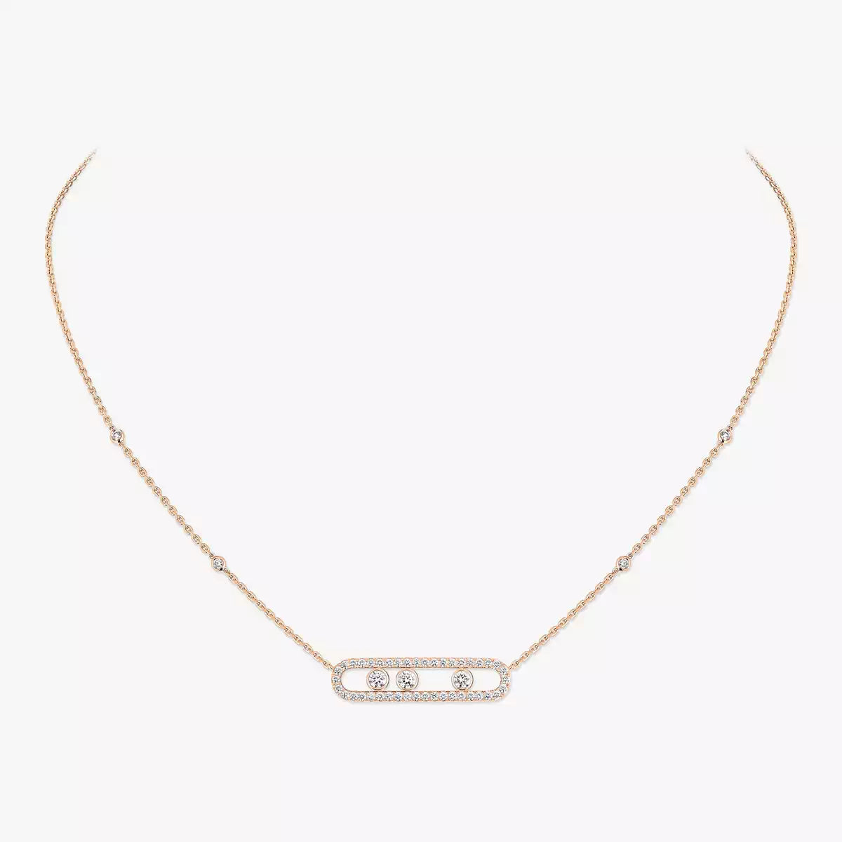 [Riva Jewelry]MOVE PAVÉ FULL DIAMOND HALSKETTE