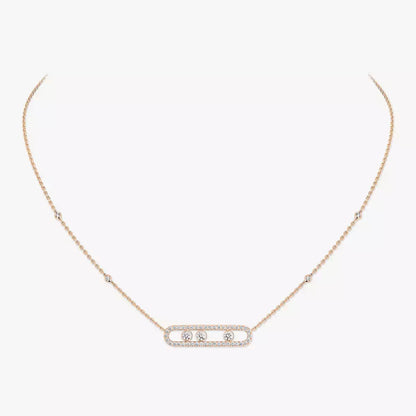 [Riva Jewelry]MOVE PAVÉ FULL DIAMOND HALSKETTE