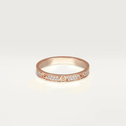 [Riva Jewelry ]LOVE RING 2.65MM DIAMOND