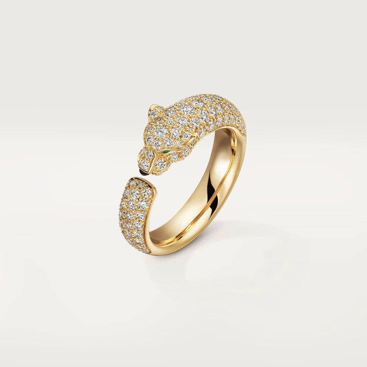 [Riva Jewelry ]PANTHERE PINK GOLD DIAMOND RING