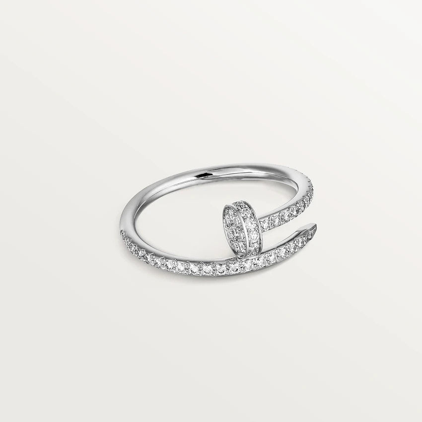 [Riva Jewelry ]JUSTE RING 1.8MM SILVER DIAMONDS